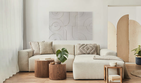 Maya 3D Design Set panneaux muraux acoustiques en feutre, motif géométrique, absorbant le son, élégant et décoratif pour les murs