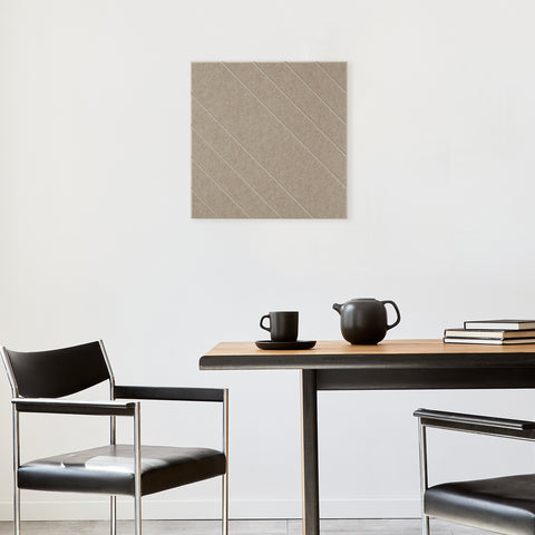 Loa II Sand naturfarben Akustikpaneel Filz Designkollektion Akustikfliese Office Business