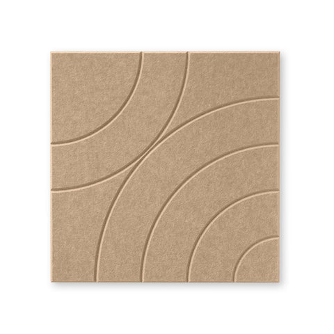 Loa VIII panneau acoustique feutre design collection carrelage acoustique sable naturel