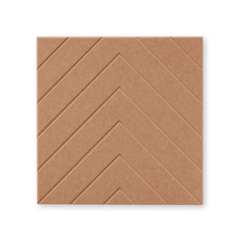 Loa Vl | Panneau mural acoustique 50x50cm - Feutre PET autocollant Maeven art cognac