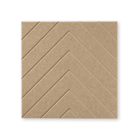 Loa Vl | Panneau mural acoustique 50x50cm - Feutre PET autocollant Maeven art sand