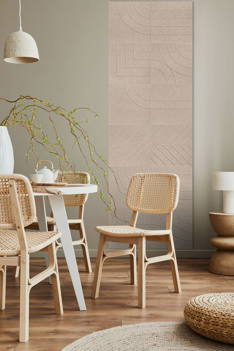 Loa Akustikplatten Design 12er Set beige