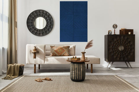 Loa Akustikplatten Design 6er Set blau