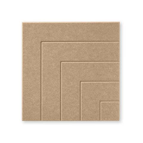 Loa lV | Panneau mural acoustique 50x50cm - Feutre PET autocollant Maeven art sand