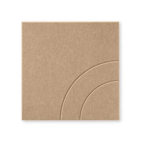 Loa III panneau acoustique feutre design collection carrelage acoustique sable naturel