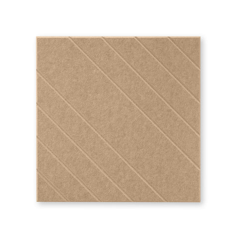 Loa ll | Panneau mural acoustique 50x50cm - Feutre PET autocollant Maeven art sand