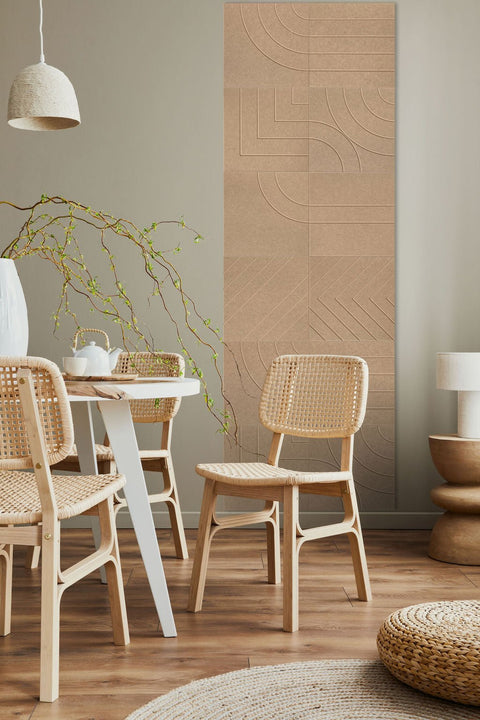 Loa Akustikplatten Design-Satz von 12 Sand