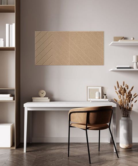 Loa Akustikplatten Design 2er-Set Sand