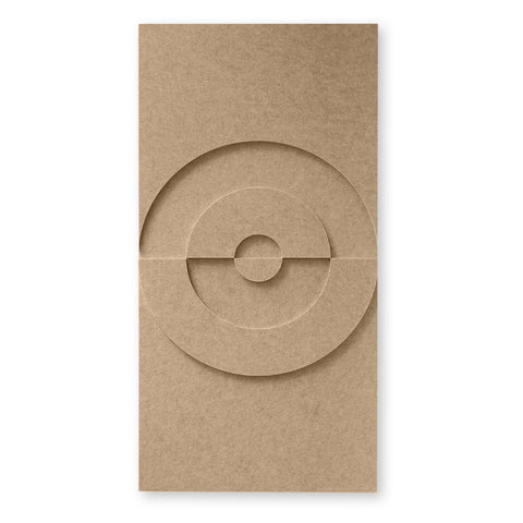 Maya Vl - 3D | Panneaux muraux acoustiques 50x50cm - Lot de 2 - Feutre PET autocollant Maeven art sand