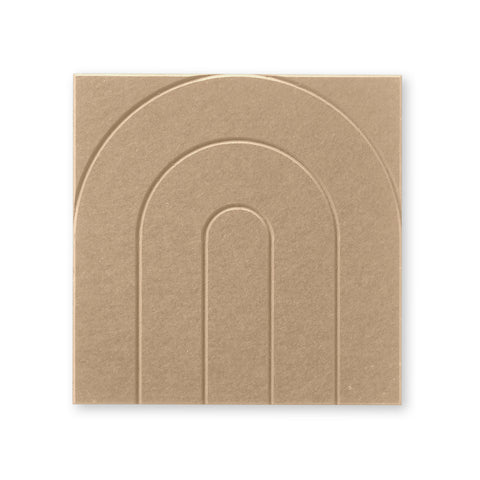Maya VII panneau acoustique feutre design collection carrelage acoustique sable naturel