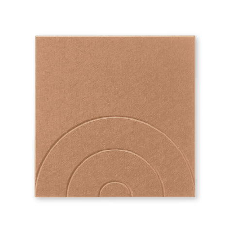Maya VI panneau acoustique feutre collection design carrelage acoustique terra cognac