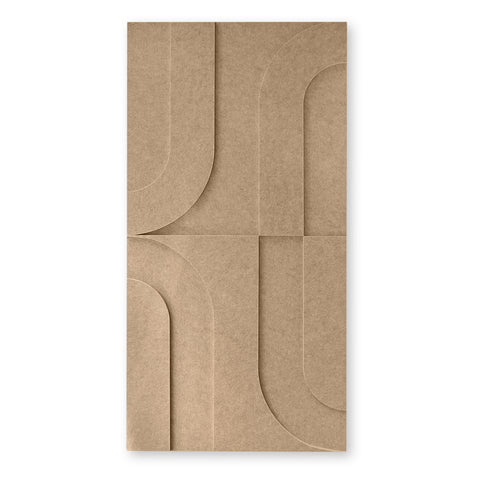 Maya I 3d Akustikpaneel Filz Design Kollektion Akustikfliese 2er Set Sand Natur