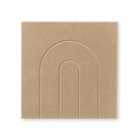 Maya IV panneau acoustique feutre design collection carrelage acoustique sable naturel