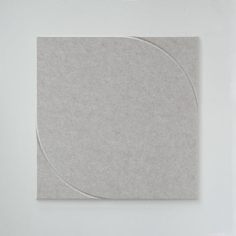 maeven art Sade V Kollektion Farbe beige Akustikpaneel Filz Design Kollektion Akustikfliese Kappe Filz Schallabsorption Schalldämpfung
