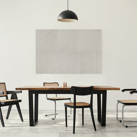 Banner sade beige Maeven akoestische wandpanelen pet vilt wandtegels design mockup inspiratie