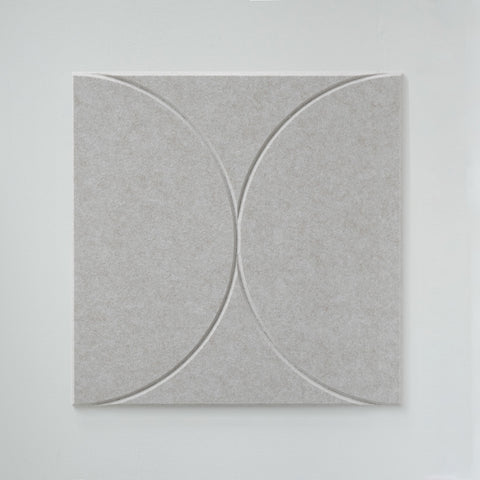 maeven art Sade I collection couleur beige panneau acoustique feutre design collection carrelage acoustique feutre capuchon absorption acoustique insonorisation
