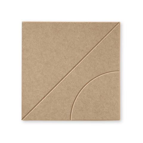Sade VI panneau acoustique feutre design collection carrelage acoustique feutre sable naturel