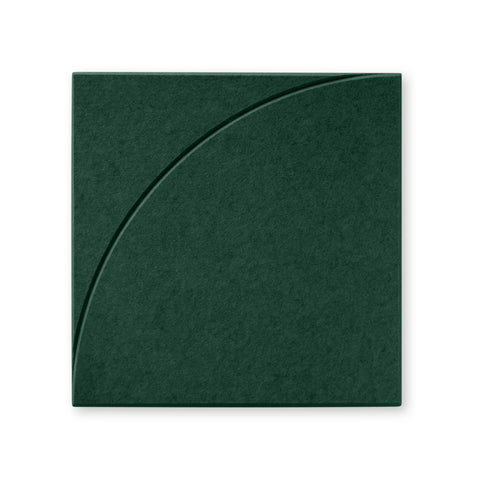 Sadé ll | Akoestisch Wandpaneel 50x50cm – Zelfklevend PET Vilt Maeven art groen