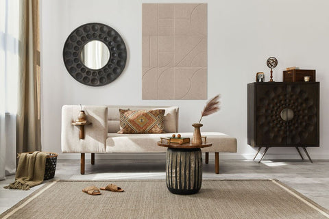 Panneaux acoustiques Sade design set de 6 beige