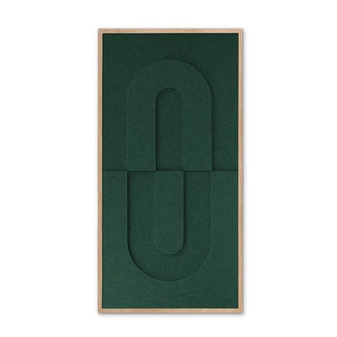 Maya IV 3d akoestisch schilderij vilt 0.5x1.00m