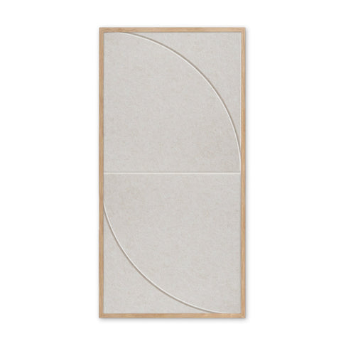 Silent Horizon akoestisch schilderij vilt 0.5x1.00m