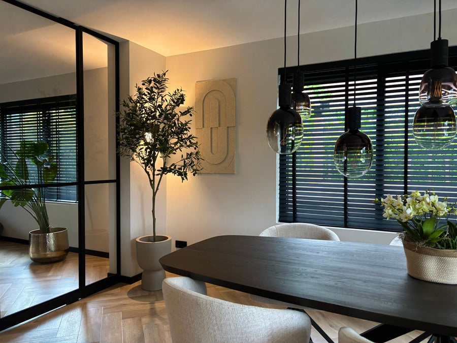 Maya 3d akoestische wandpanelen moderne woonkamer stalen deur | Maeven Art