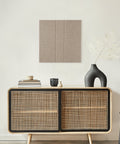 Loa Vll | Acoustic Wall Panel 50x50cm - Self-adhesive PET Felt Beige