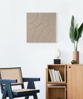 Banner Loa sand Maeven acoustic wall panels cap felt wall tiles design mockup inspiration 