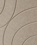 Banner Loa sand Maeven acoustic wall panels cap felt wall tiles design mockup inspiration closeup 