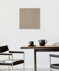 Loa II sand natural kleur akoestisch paneel vilt design collectie akoestisch tegel kantoor zakelijk