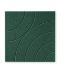 Loa VIII acoustic panel felt design collection acoustic tile deep green petrol