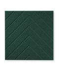 Loa VI acoustic panel felt design collection acoustic tile deep green petrol