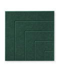 Loa IV acoustic panel felt design collection acoustic tile deep green petrol