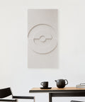 maeven art maya VI 3d collectie kleur beige mockup akoestisch paneel vilt design collectie akoestisch tegel pet vilt geluidsabsorptie geluiddempend 