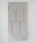 maeven art maya 3d collectie kleur beige mockup akoestisch paneel vilt design collectie akoestisch tegel pet vilt geluidsabsorptie geluiddempend 