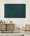 Banner maya deep green petrol Maeven acoustic wall panels cap felt wall tiles design mockup inspiration 