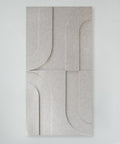 maeven art maya I 3d collectie kleur beige mockup akoestisch paneel vilt design collectie akoestisch tegel pet vilt geluidsabsorptie geluiddempend 