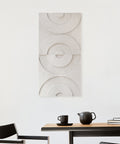 maeven art maya II 3d collection colour beige maquette panneau acoustique feutre design collection carrelage acoustique feutre capuchon absorption acoustique amortissement sonore 
