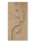 Maya V 3d akoestisch paneel vilt design collectie akoestisch tegel vilt natural sand