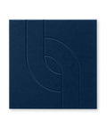 Maya V acoustic panel felt design collection acoustic tile felt navy blue