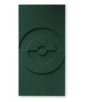 3d akoestisch paneel vilt design rond set van 2 collectie maya deep green petrol
