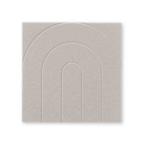 Acoustic Felt Panel | large Japandi arches | Geometric | Maya VII