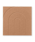 Maya VII acoustic panel felt design collection acoustic tile felt cognac terra