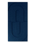 Maya VII 3d akoestisch paneel vilt design collectie akoestisch tegel vilt navy blue