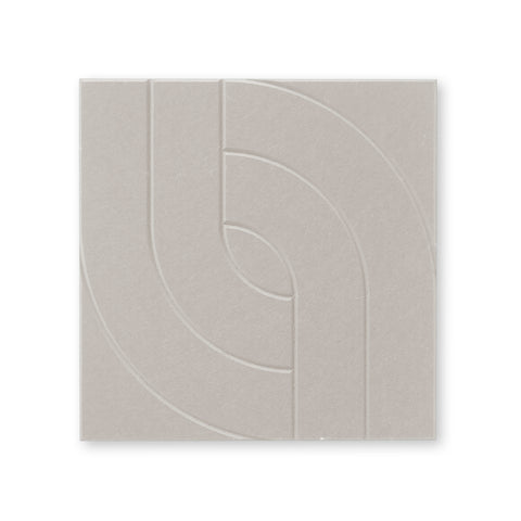 Acoustic felt panel | 2 arcs 6 lines | Geometric design | Maya VIII