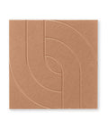 Maya VIII acoustic panel felt design collection acoustic tile felt cognac terra