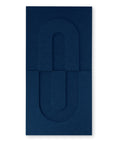 Maya IV panneau acoustique 3d feutre design collection carrelage acoustique bleu marine