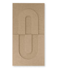 Maya IV panneau acoustique 3d feutre design collection carrelage acoustique sable naturel