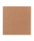 Maya IV acoustic panel felt design collection acoustic tile felt terra cognac