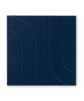 Maya I acoustic panel felt design collection acoustic tile navy blue